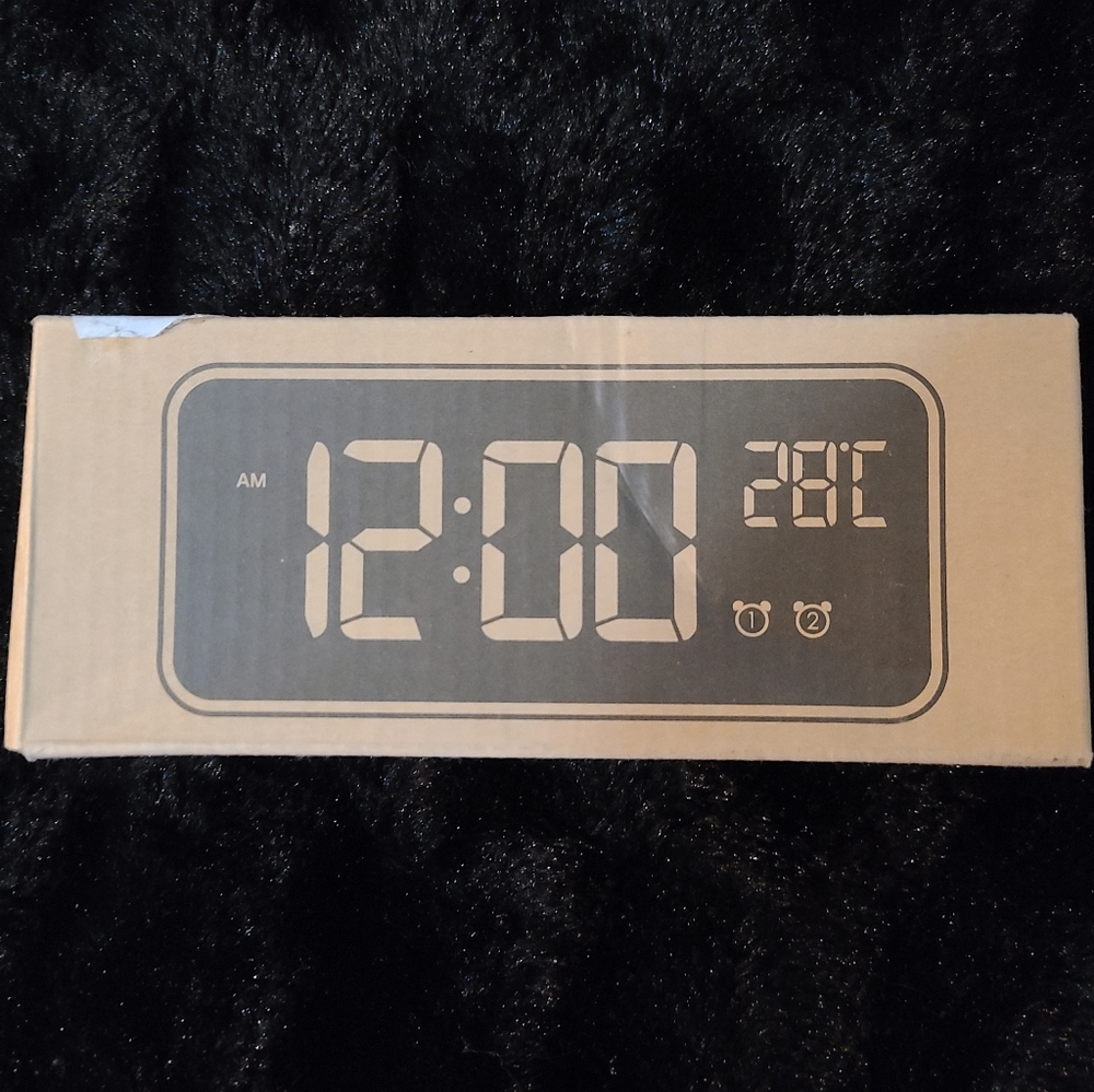 LED Music Alarm Clock - Picture 2 of 3